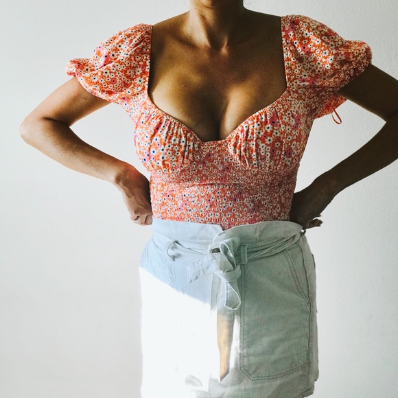 Skylar + Madison flower print top size M - Picture 4 of 9